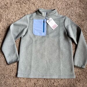 New Garb Youth Outerwear Fleece Pullover Jacket Medium Age 7-8 1/4 Zip